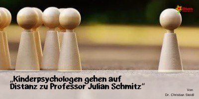 Kinderpsychologen gehen auf Distanz zu Prof. Julian Schmitz